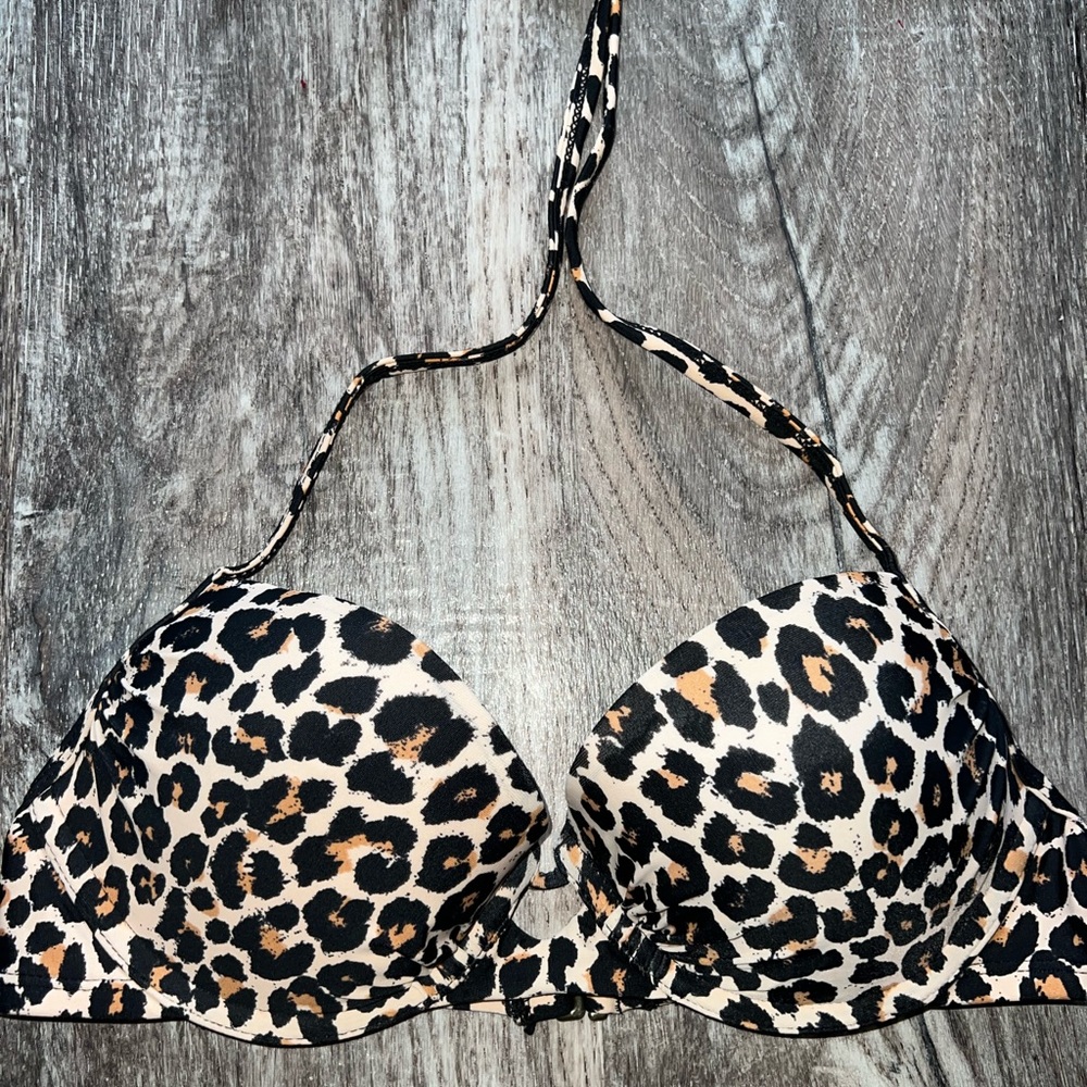 Cheetah Bikini Top